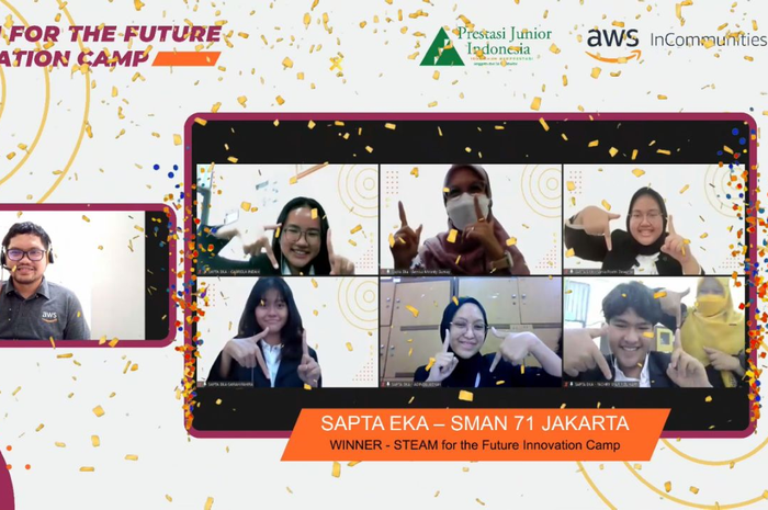 AWS dan PJI gelar program STEAM for the Future untuk dorong pelajar Indonesia mendalami ilmu teknologi. 