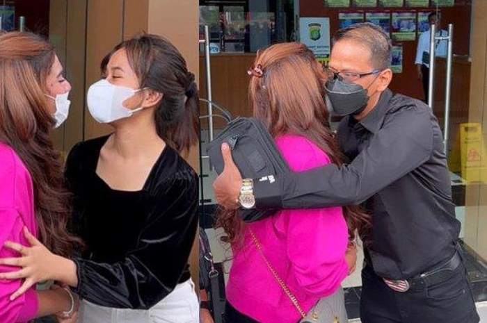 Ayu Wisya damai dengan Doddy Sudrajat.