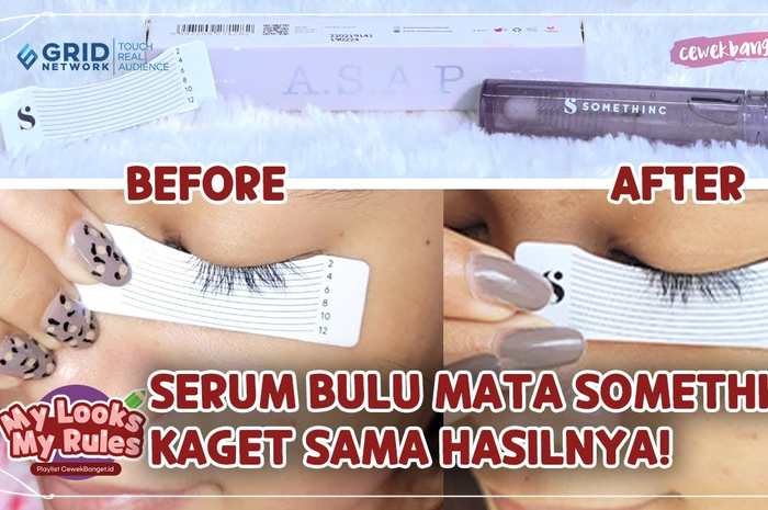 REVIEW SOMETHINC A.S.A.P EYELASH & BROW TREATMENT SERUM SELAMA 2 MINGGU PEMAKAIAN