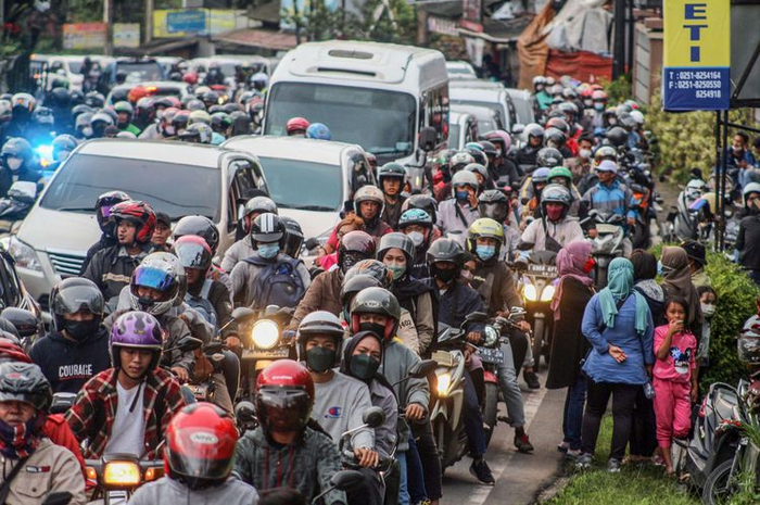 Ilustrasi Perjalanan Lebaran Menuju Bogor 2022 