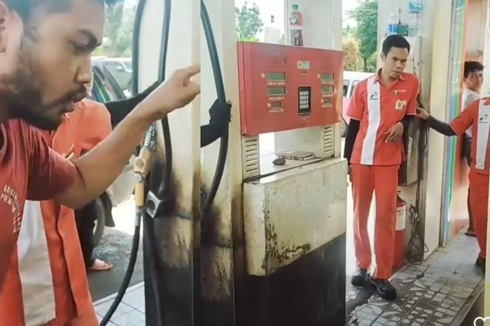 Oknum petugas SPBU selalu minta kembalian Rp 5 ribu