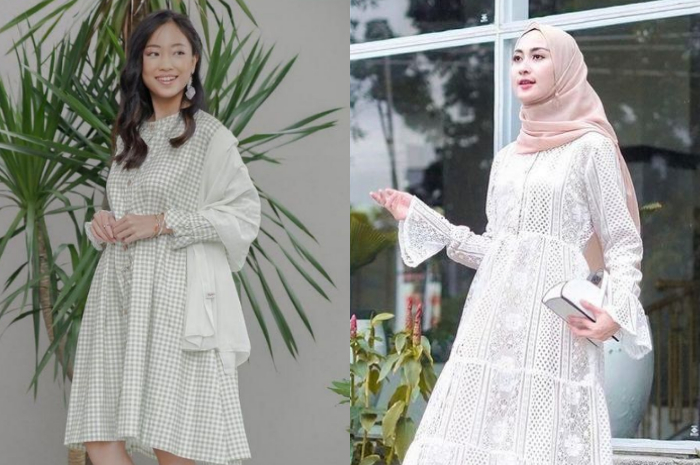 Ide mix and match pakai Korean ruffle dress