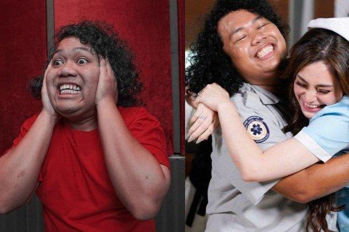 Celine Evangelista dan Marshel Widianto.