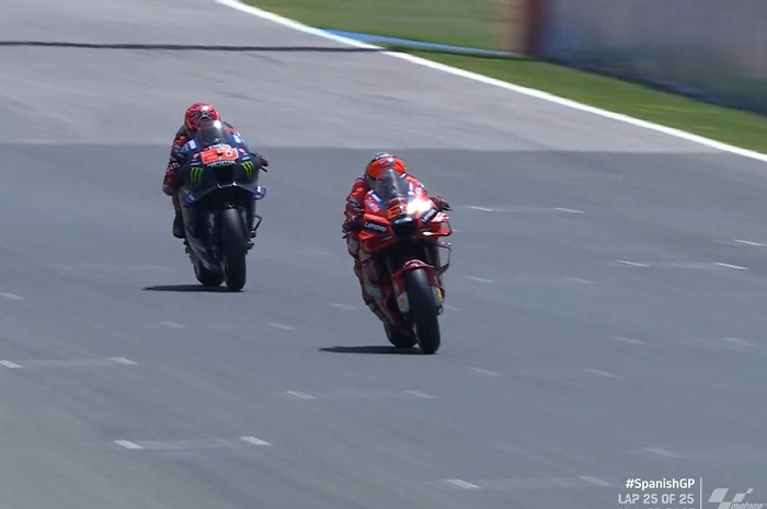 Hasil balap MotoGP Spanyol 2022 di Sirkuit Jerez, Francesco Bagnaia juara, Marc Marquez nyaris podium.