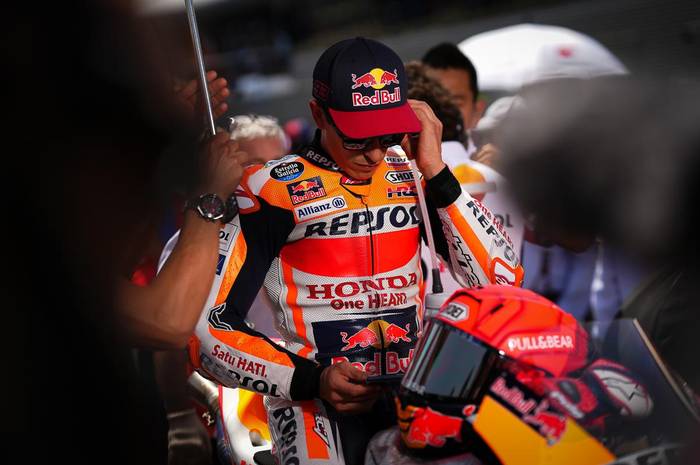 Pembalap tim Repsol Honda, Marc Marquez blak-blakan sempat kepikiran untuk pensiun dari ajang balap MotoGP.