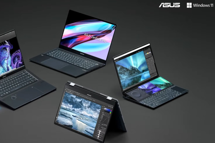 4 laptop ASUS Zenbook Series yang diluncurkan dalam acara The Pinnacle of Performance, Senin (9/5) malam.
