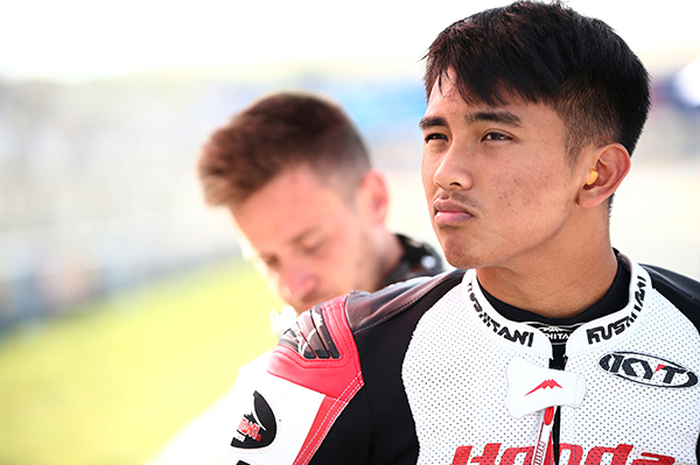Mario Suryo Aji tampil di MotoGP Prancis 2022 kelas Moto3 dengan skill meningkat yang dipamerkan di MotoGP Spanyol 2022