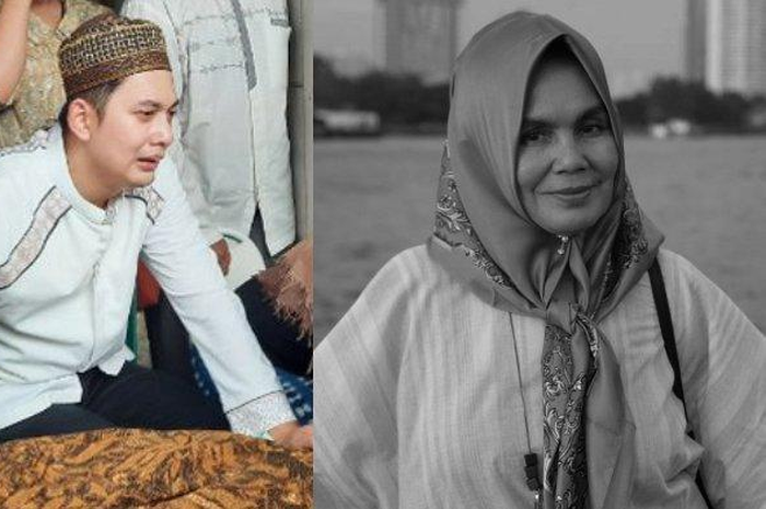 Kolase foto Kiki Farrel dan Mama Dahlia