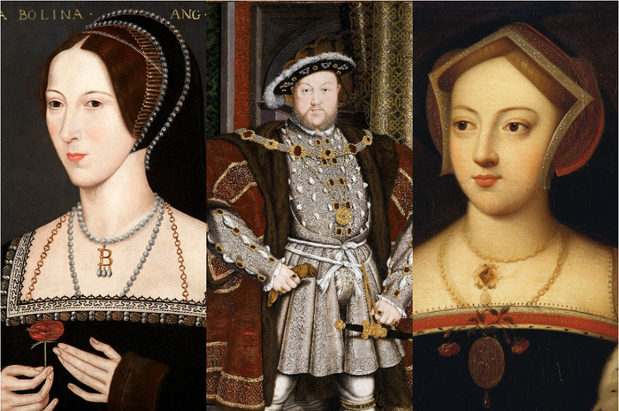 Cinta segitiga: Anne Boleyn, Raja Henry VIII, dan Mary Boleyn.