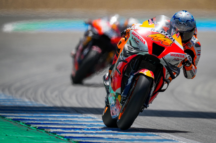 Pembalap Repsol Honda, Pol Espargaro tercepat di FP1 MotoGP Prancis 2022, Marc Marquez ditinggal jauh.