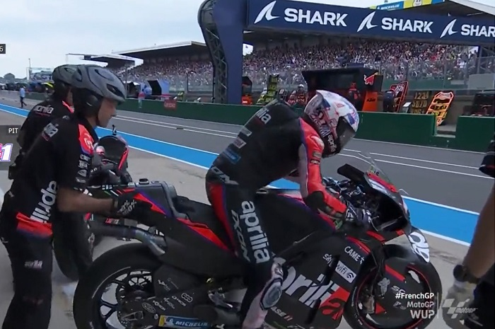 Balap MotoGP Prancis 2022 akan terapkan flag to flag race akibat muncul awan mendung di sekitar Sirkuit Le Mans, apa maksudnya?