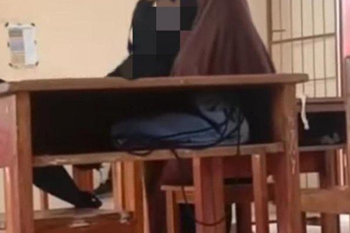 Viral video durasi 20 detik rekam aksi kekerasan pelajar di lingkungan sekolah.