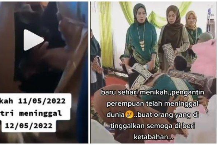 Viral pengantin perempuan di bone meninggal sehari setelah pernikahan berikut kisah lengkapnya.