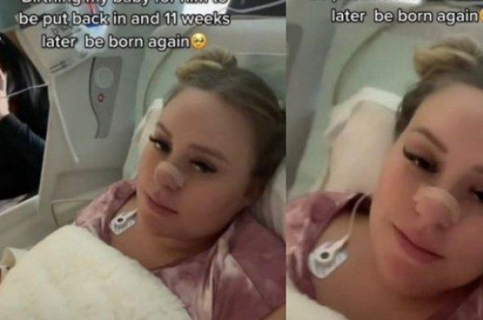 Seorang ibu curhat melahirkan anak yang sama dua kali.