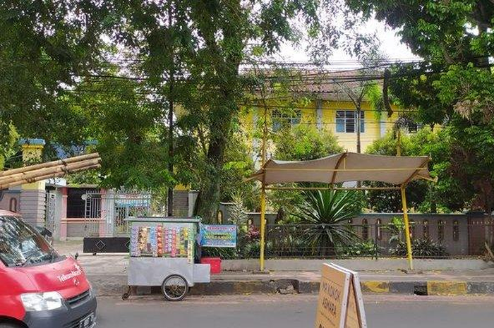 Suasana SMA Mardiyuana Cianjur pada Selasa (24/5/2022)