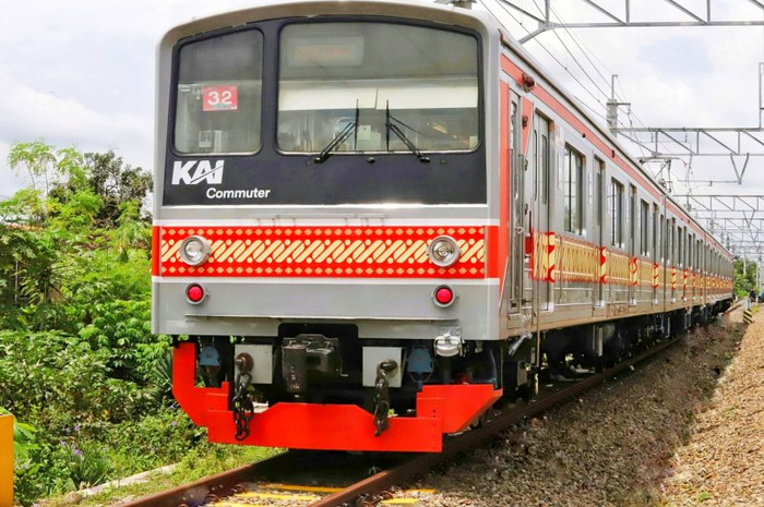 Ilustrasi KRL Commuter Line
