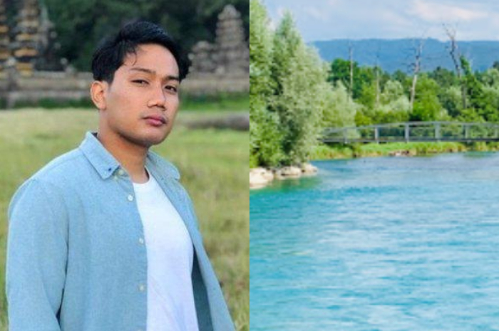 Sungai Aare di Swiss.