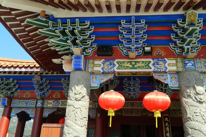 Makam China kuno.