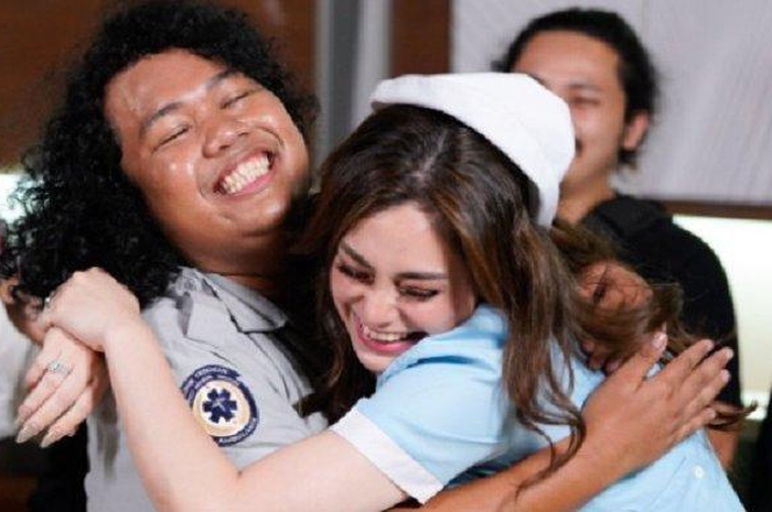 Marshel Widianto dan Celine Evangelista. 