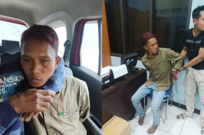 Satreskrim Polres Brebes menangkap pelaku penipuan yang mengincar korban dengan status janda.
