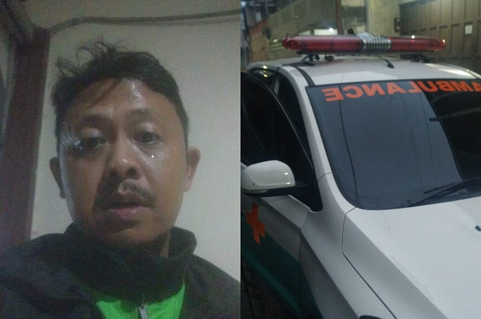 Kisah heroik driver ojol (ojek online) Gojek selamatkan customer yang terkapar, awalnya dengar teriakan minta tolong.