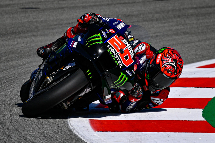 Hasil MotoGP Catalunya 2022, pembalap tim Monster Energy Yamaha MotoGP, Fabio Quartararo menjadi juaranya meski banyak drama.