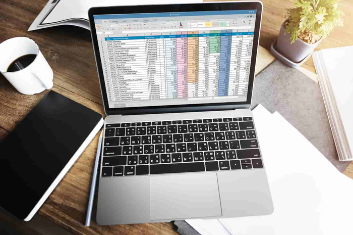 Ilustrasi range spreadsheet aplikasi Excel.