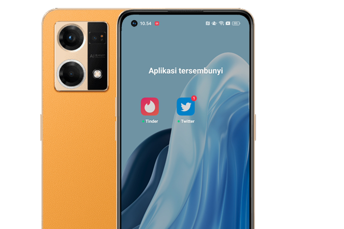 Fitur menyembunikan aplikasi di OPPO Reno7 