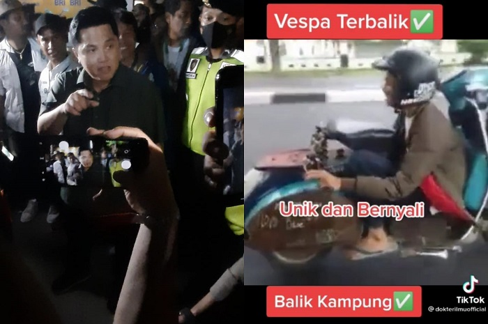 Enggak nyangka, ini Vespa yang ingin dilihat Menteri BUMN Erick Thohir di gelaran Vespa World Days 2022 Bali.
