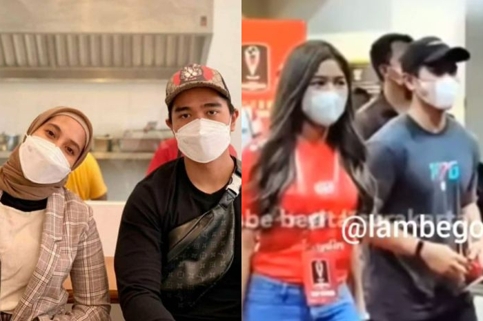 Nadya Arifta, Kaesang Pangarep dan Erina Gudono.
