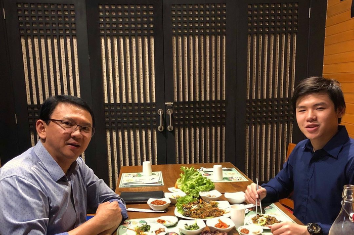 Nicholas Sean dan Ahok