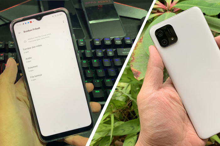 Fitur Brankas Pribadi di OPPO A16k