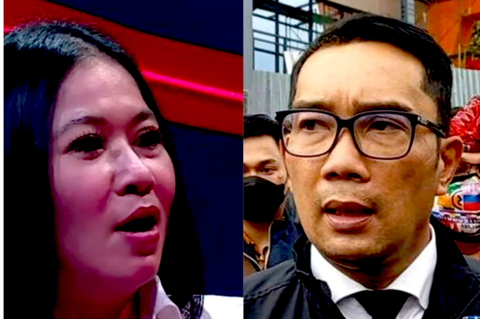 Kolase Tiara Marleen dan Ridwan Kamil