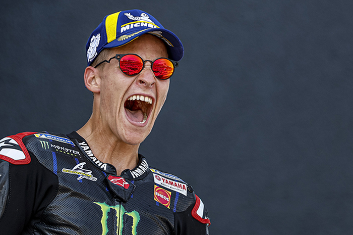 Pembalap Monster Energy Yamaha MotoGP Fabio Quartararo kalau sampai juara MotoGP Belanda 2022, siap-siap sejarah baru lahir