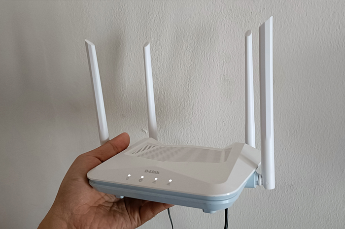 Router  D-Link R15 AX1500 EAGLE PRO AI dengan dukungan Wi-Fi 6 & frekuensi 5 GHz