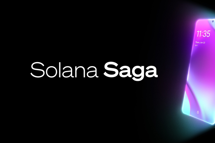 Hp Android buatan Solana, Solana Saga (PRNewsfoto/Solana Mobile)