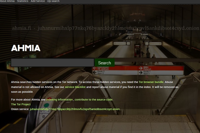 Search engine Deep Web bernama Ahmia ini untuk menelusuri Deep Web