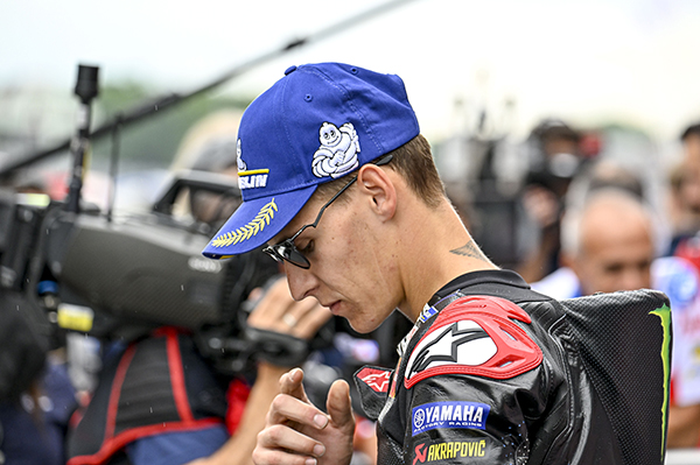 Juara dunia MotoGP 2021 Fabio Quartararo seklainya DNF di MotoGP Belanda 2022, nahas datang bertubi-tubi