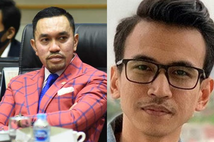 Adam Deni tunjukkan bukti percakapan dengan Ahmad Sahroni.