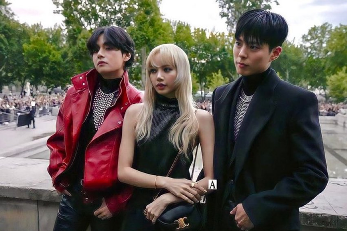 V, Lisa dan Park Bo Gum