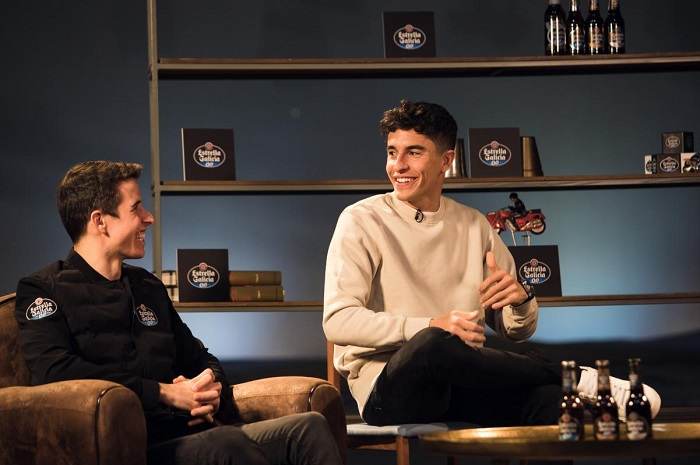 Alex Marquez (kiri) gabung Ducati tim Gresini Racing untuk MotoGP 2023, dapat dukungan sang kakak Marc Marquez (kanan).