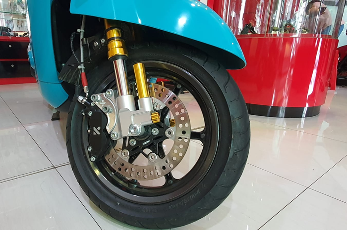 Rombak kaki-kaki Yamaha Fazzio pakai sokbreker upside down KTC Kytaco, siapkan modal segini bro!