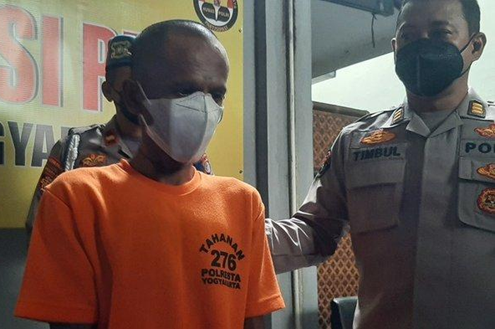 DP (42), tersangka kasus dugaan pencabulan bocah 5 tahun. 