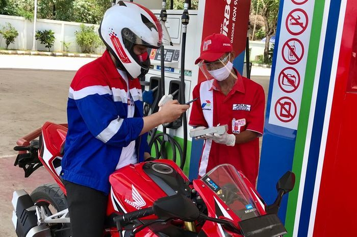 Foto ilustrasi. Beli Pertalite pakai MyPertamina mulai dicoba hari ini, Jumat (1/7/2022).