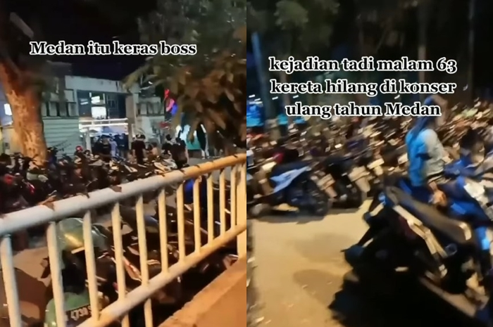 Banyaknya puluhan motor hilang di Konser HUT ke-432 Medan, polisi sampai walikota sampaikan hal ini.