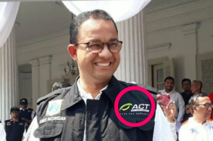 ACT ternyata memutarkan uang dari 10 negara. Segini jumlahnya. Foto Anies Baswedan pakai rompi ACT diungkit-ungkit.