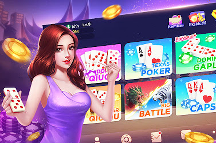 Poster game judi Gaple Domino QiuQiu QQ Online