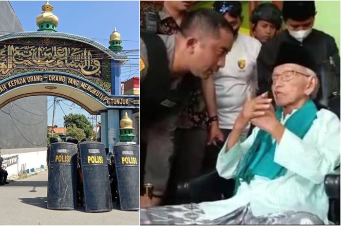 Aksi jemput paksa&nbsp;tersangka kasus pencabulan&nbsp;MSA yang juga anak kiai di Jombang.
