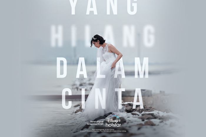 Poster film Yang Hilang Dalam Cinta di Disney+ Hotstar.