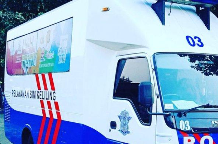 Ilustrasi SIM keliling mobil